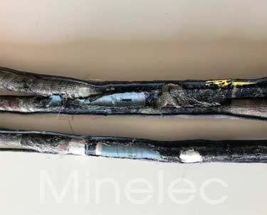 Fallas en la reparación de cables eléctricos