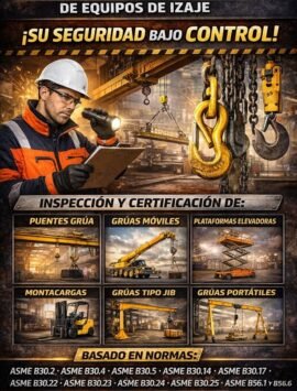 Flyer Equipo de Izaje